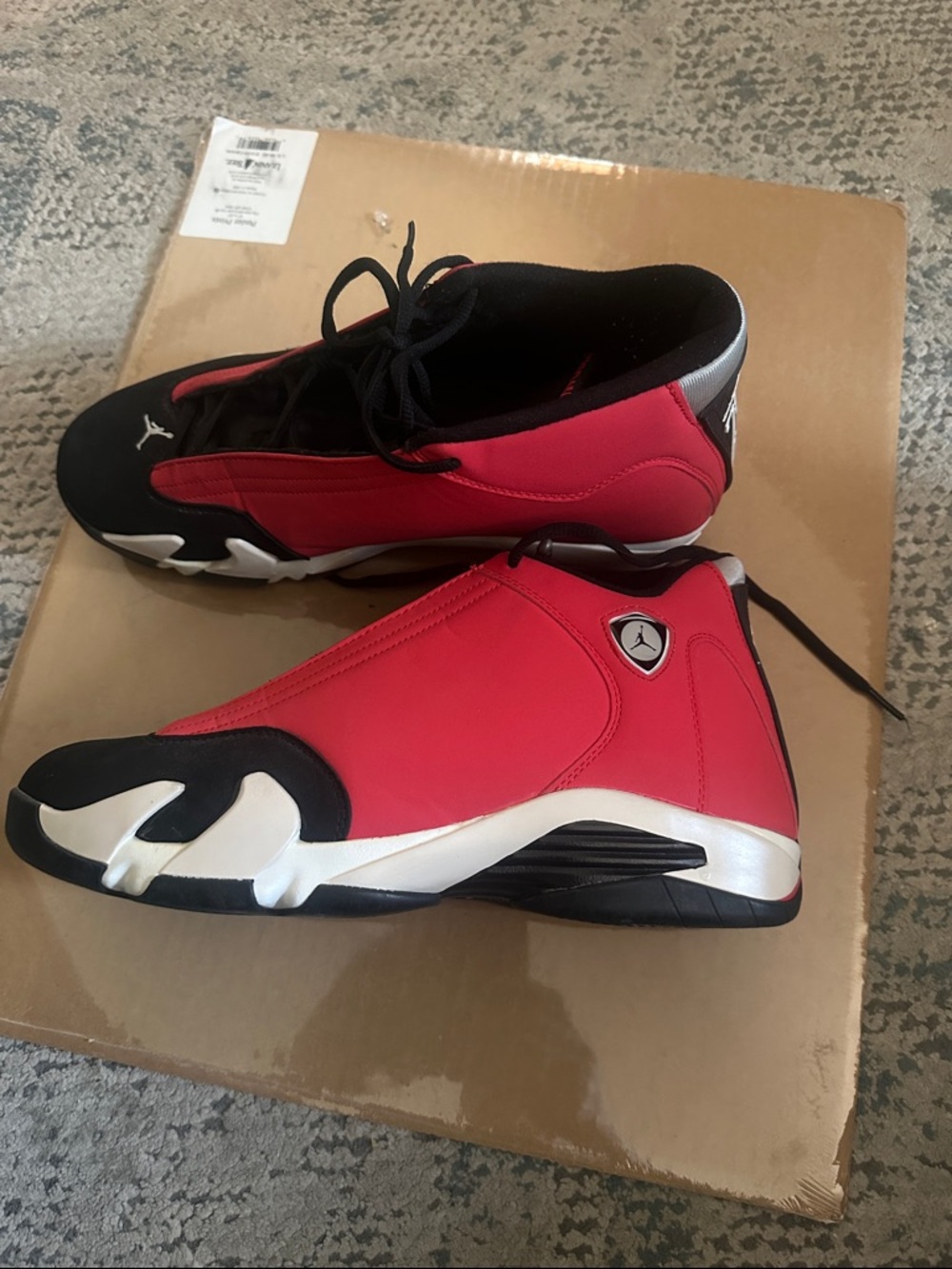 Jordan Men’s Black & Red Basketball Shoes